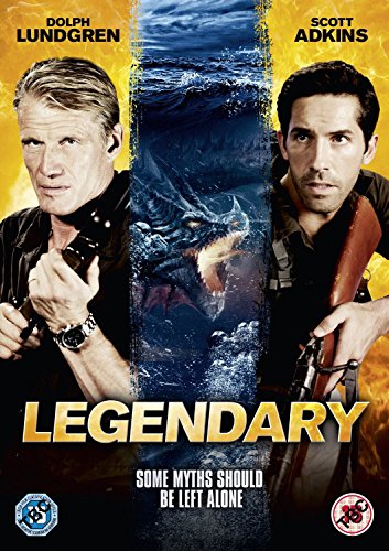 DVD cover for "Legendary" featuring Dolph Lundgren, Scott Adkins, and a dragon.