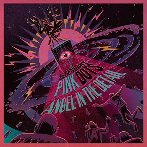 "Album cover with surreal, pink-toned illustration and 'Angel in the Detail' text."