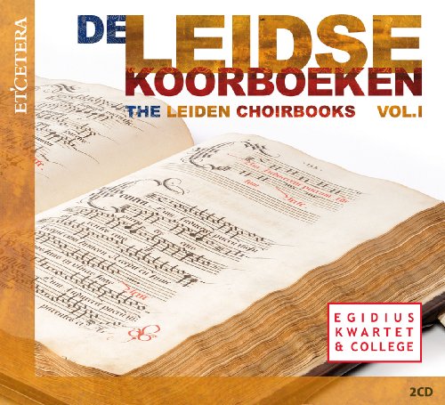 CD cover featuring an open, aged book with handwritten musical notation.