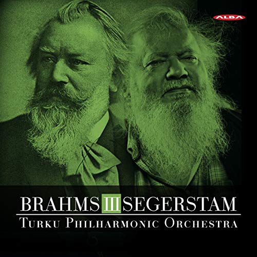 CD cover featuring portraits of Johannes Brahms and Leif Segerstam.