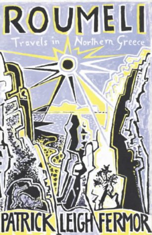 Book cover illustration of a sunlit Greek landscape with mountains and a figure.