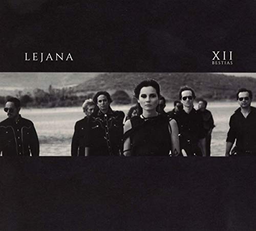 Black and white album cover featuring a group of people in dark clothing.