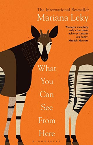 Book cover with illustrated okapi and stacked title text.