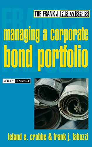 Book cover: "Managing a Corporate Bond Portfolio" with rolled papers.
