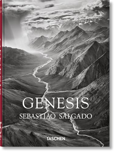 Black and white book cover featuring a mountain landscape with a winding river.
