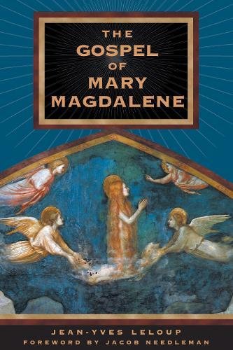 Book cover featuring a painting of Mary Magdalene surrounded by angels on blue background.