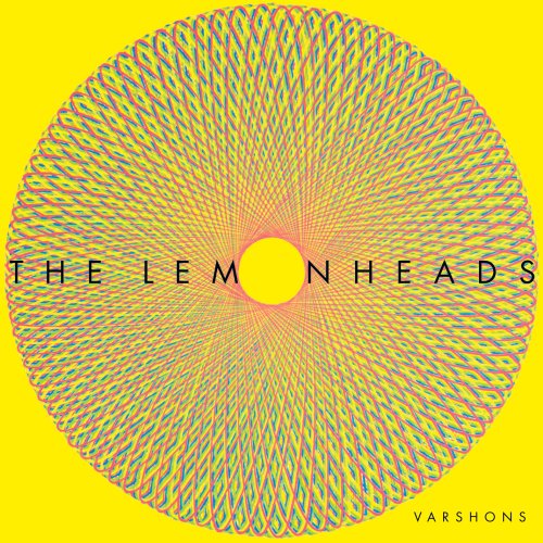 CD cover for The Lemonheads’ “Varshons” with abstract, colorful spiral design.
