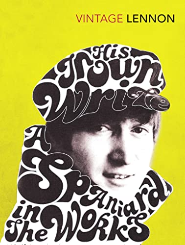 Book cover featuring John Lennon with swirling, stylized text.