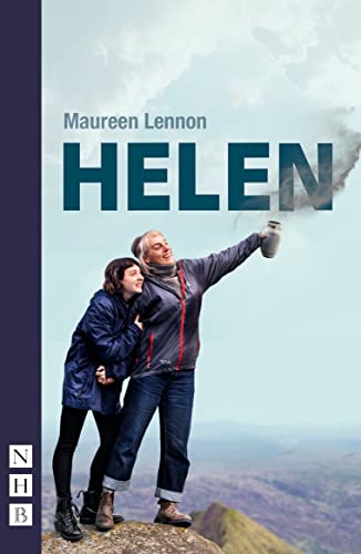 Play cover: two women on a rocky peak, looking upwards.