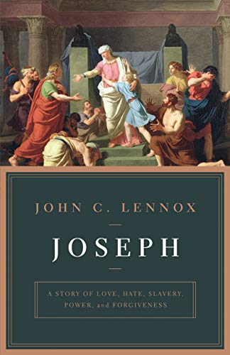 Book cover depicting a classical painting of Joseph with his brothers.