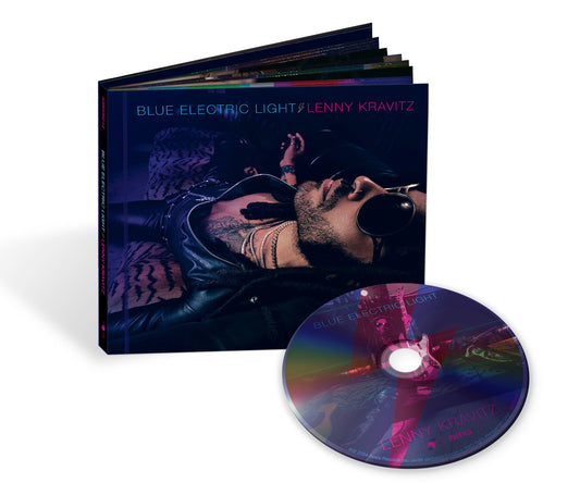 Lenny Kravitz “Blue Electric Light” deluxe CD with cover art and disc.