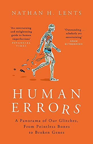 Book cover: orange background, skeletal figure with detached bone pieces.