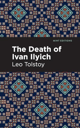 Book cover with a blue geometric pattern and a black center band with white text.
