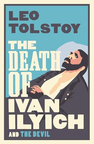 Book cover for “The Death of Ivan Ilyich” featuring a reclining man.