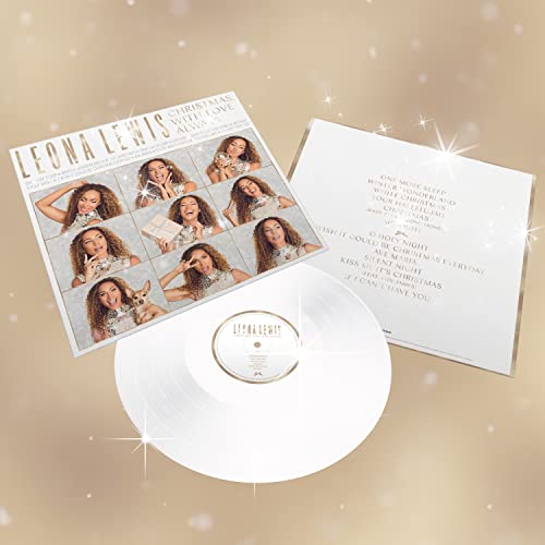 White vinyl record with album cover featuring Leona Lewis and tracklist.