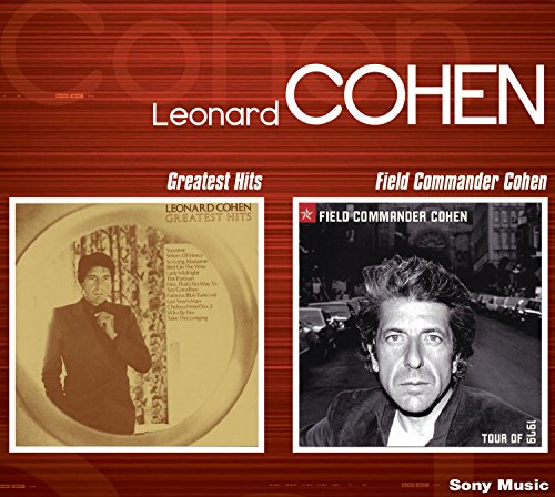 CD cover for Leonard Cohen’s “Field Commander Cohen” 1979 tour album.