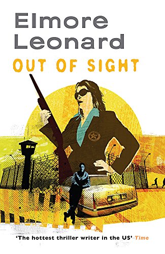 Book cover featuring a woman with a shotgun, a prison fence, and a car.