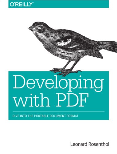 Book cover: "Developing with PDF" featuring a bird illustration.