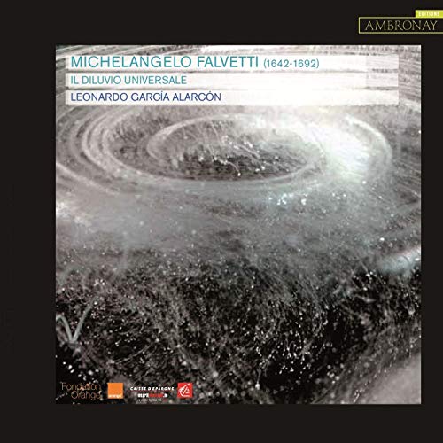 CD cover for "Il diluvio universale" depicting a swirling, stormy ocean.