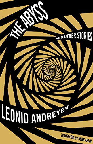 Book cover: "The Abyss" by Leonid Andreyev, with a spiral design.