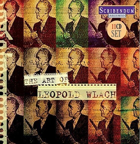Collage of Leopold Wlach portraits with “The Art Of” text and “11CD Set”.