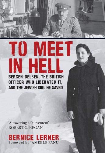 Book cover: British officer and Jewish survivor portraits, Bergen-Belsen.