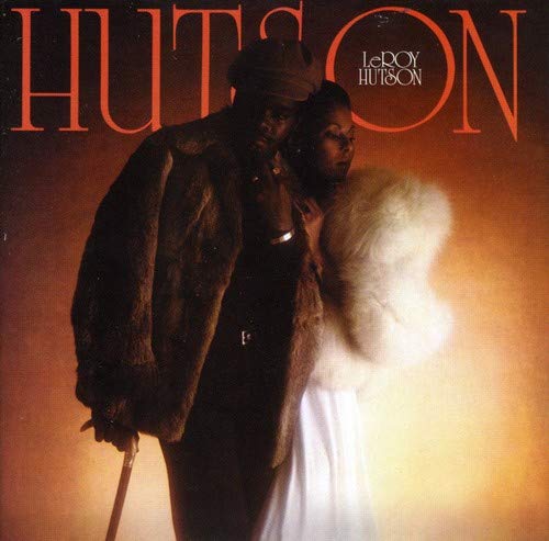 Leroy Hutson album cover featuring a man and woman in fur.