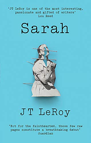 Book cover for "Sarah" by JT LeRoy, featuring a vintage photograph.