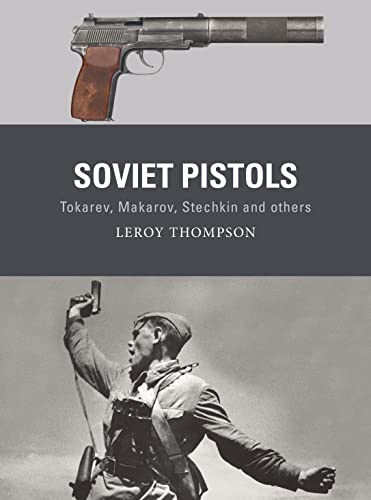 Book cover featuring a Soviet-era pistol and historical soldier image.