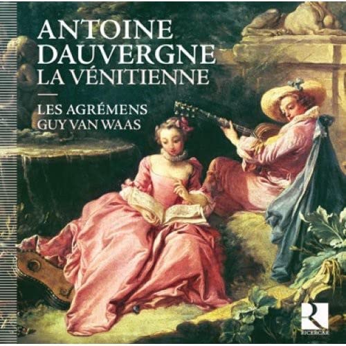CD cover depicting a woman and man in 18th-century attire with musical instruments.