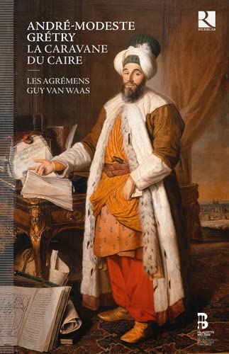 CD cover featuring a painting of a man in traditional attire standing by a desk.