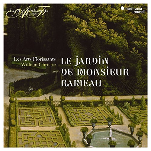 CD cover: formal garden with fountain, text “Le Jardin De Monsieur Rameau”.