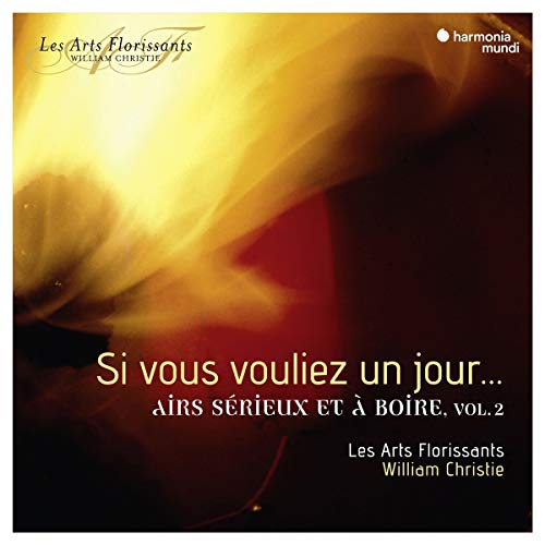 A classical music CD cover with yellow and red abstract background and yellow text.