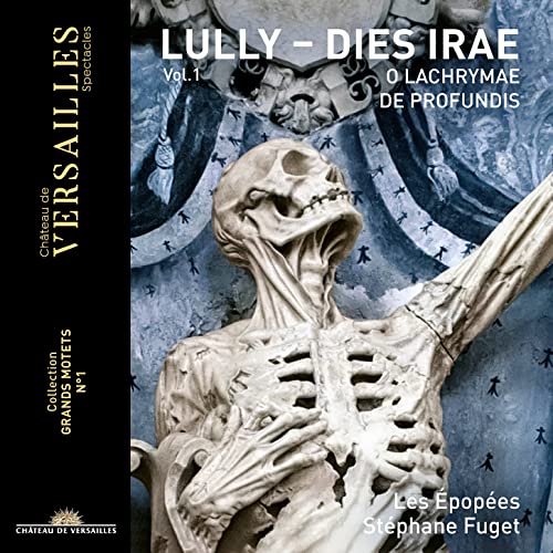 CD cover: skeletal sculpture against a blue, ornate background.