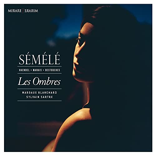 CD cover: profile of a woman, dark background, title “Sémélé” in white text.