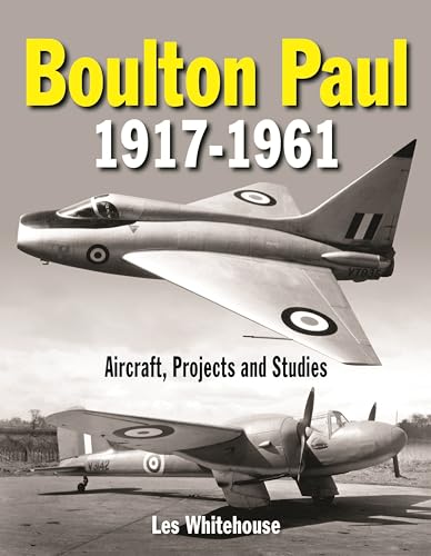 Book cover featuring two British Boulton Paul aircraft in black and white.