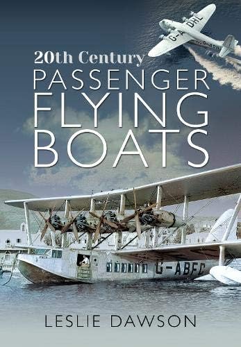 Book cover featuring vintage passenger flying boats on water.