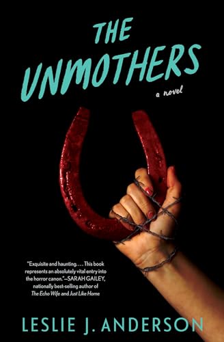 Book cover: hand gripping a rusty horseshoe against a black background.