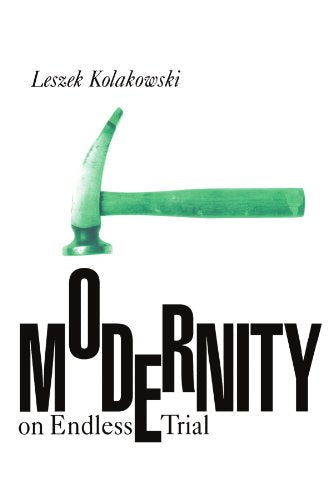 Book cover: hammer above bold text “Modernity on Endless Trial.”
