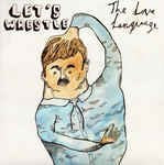 Vinyl record cover with cartoon illustration of a man wrestling.
