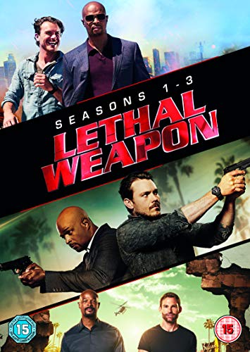 Lethal Weapon" DVD cover featuring Damon Wayans and Clayne Crawford.