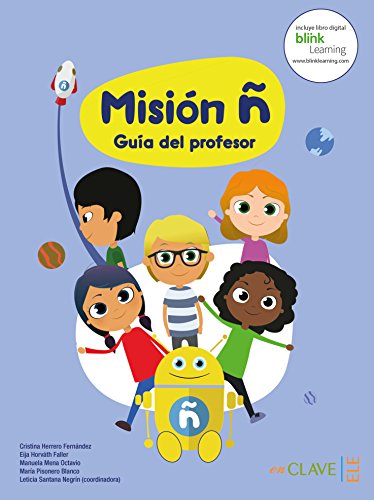 Teacher’s guide cover with diverse children, a robot, and a spaceship.