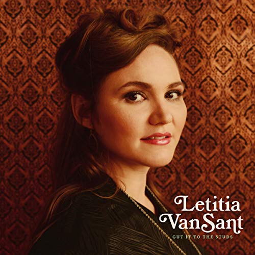 CD cover featuring portrait of Letitia VanSant against patterned background.