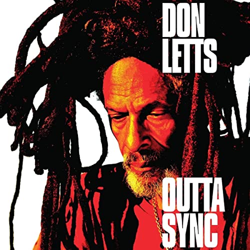 CD cover for Don Letts’ “Outta Sync” featuring a portrait of the artist.