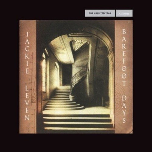 CD cover: interior staircase with light and shadow, text “Jackie Leven”.