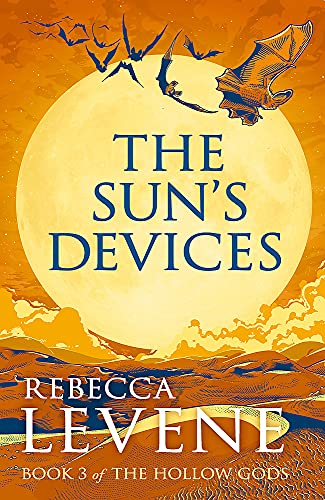 Book cover with a large moon, silhouetted bats, and desert landscape.