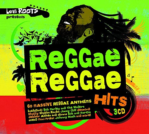 CD cover for "Levi Roots Presents: Reggae Reggae Hits" with portrait.