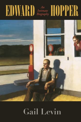 Book cover featuring Hopper’s “Gas” painting and author Gail Levin’s name.