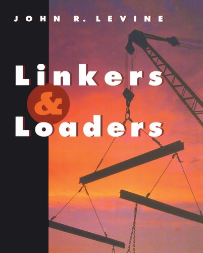 Book cover: "Linkers & Loaders" with a construction crane image.