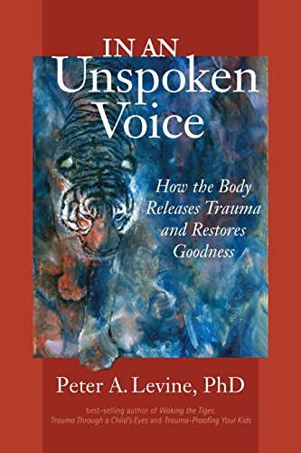 Book cover: tiger’s face in blue paint with white title text.